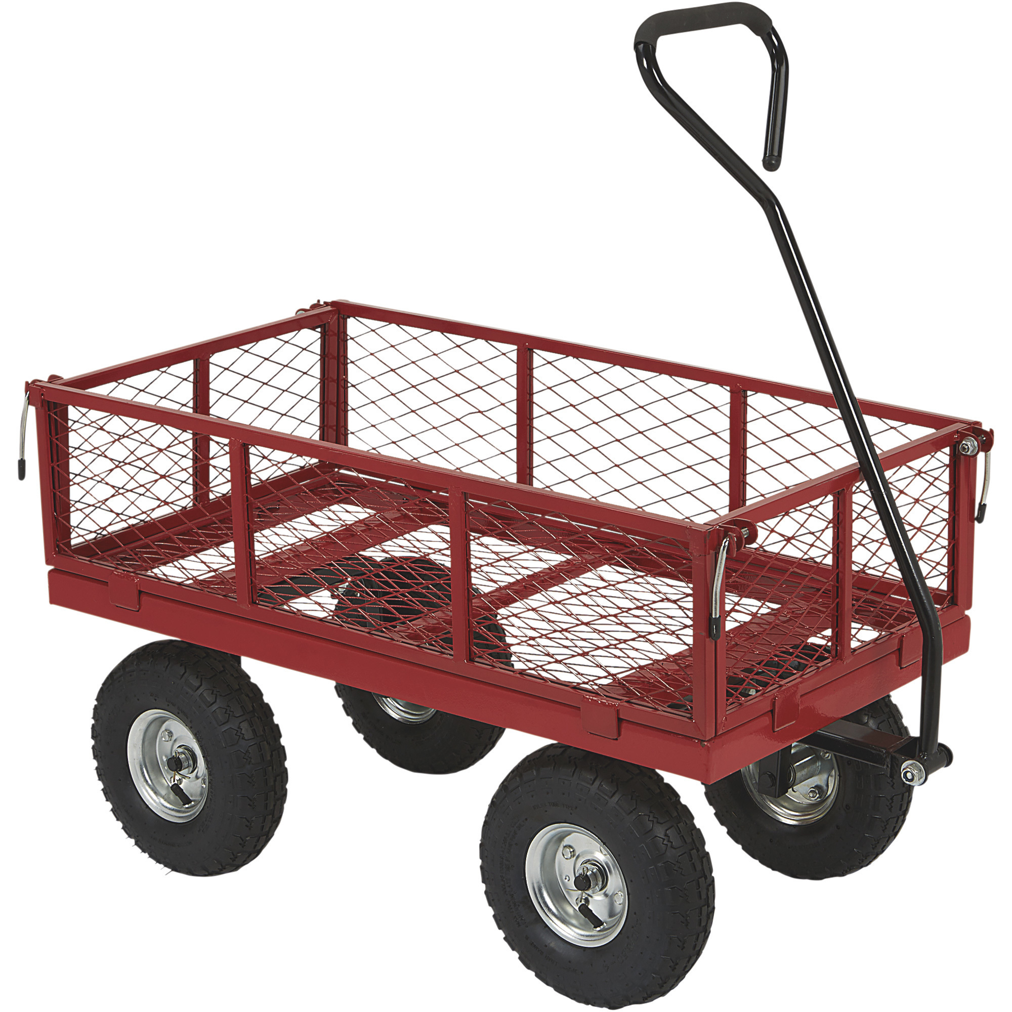 Ironton Steel Utility Wagon, 400-Lb. Capacity, 34in.L x 18in.W